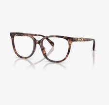 COACH HC6260U 5590 Peach Tortoise Demo Lens 54 mm Women's Eyeglasses