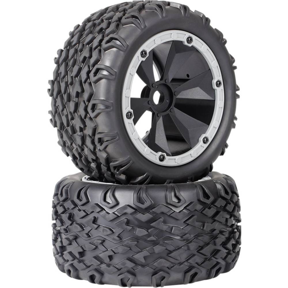 Pneus Reely 1:8 Monstertruck pour le franchissement et les sauts sur terre