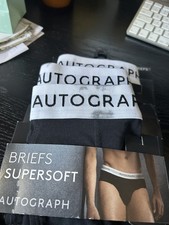 Marks & spencer Autograph Supersoft Briefs, 3 in pack