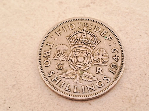 1949 George VI Florin — photo from another recent sale