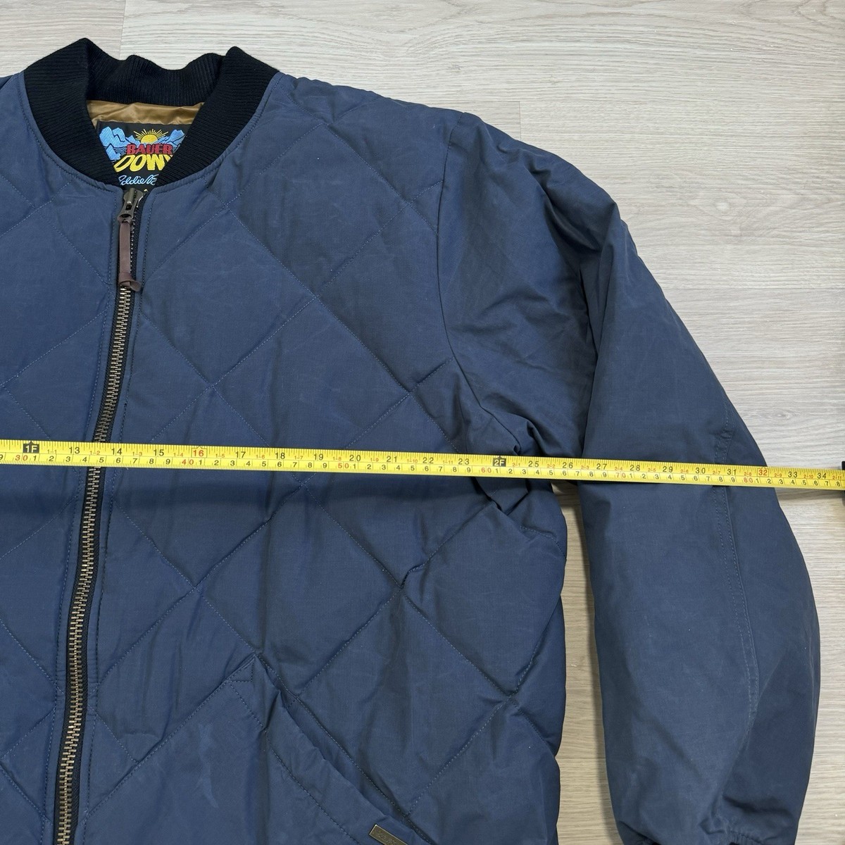 Eddie Bauer Men's 1936 Skyliner Model Quilted Down Bomber Jacket