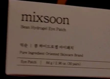 MIXSOON Bean Hydrogel Eye Patch | Firming & Hydrating Under Eye Mask 60 counts