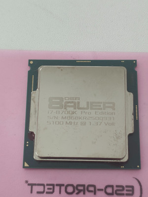 Intel Core i7-8700K der8auer Ultra Edition 5.1 GHz Pretested Sockel 1151   TOP  