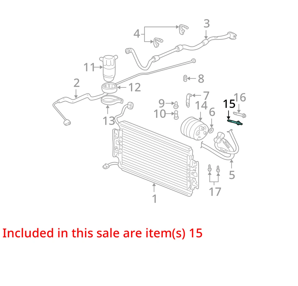 Oldsmobile Pontiac Alero Grand Am 1996-2001 perno de perno prisionero con PMP 10044389 - NUEVO OEM Foto 2 de 3