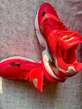Size 8 - Adidas Falcon Shock Red