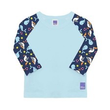 Bambino Mio Swim Rashguard, nautical, Medium 6-12 Months 