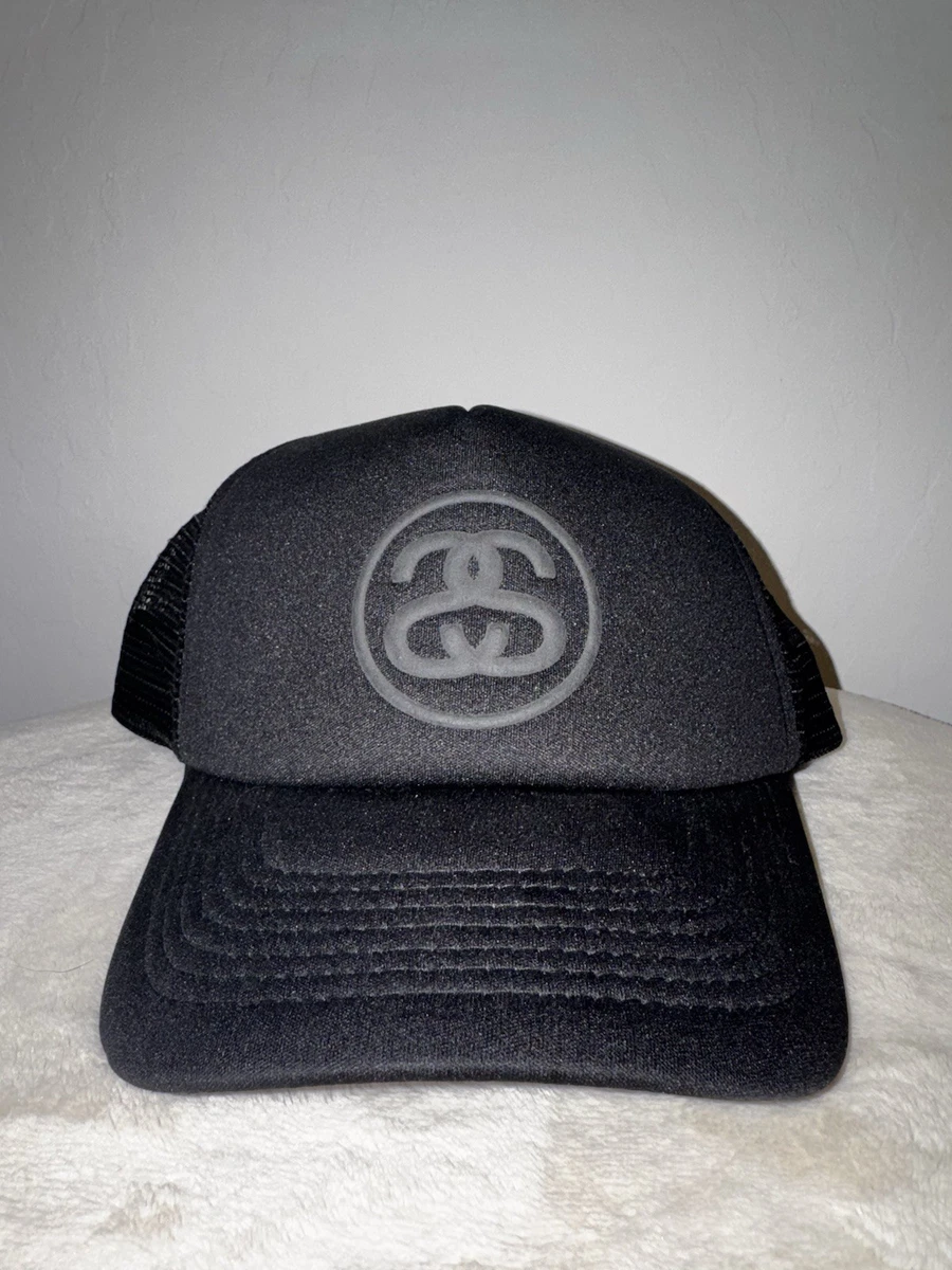 Stussy Black Hats for Men for sale | eBay