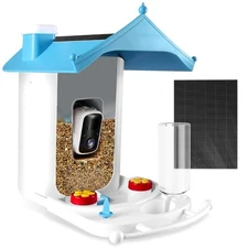 XINYA BAO Smart Bird Feeder with Camera AI Identify Bird Species,Live View 