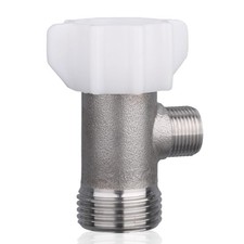 3 Way Tee Connector with Gasket, Bidet T-Adapter Bidet Diverter Valve for Toi...