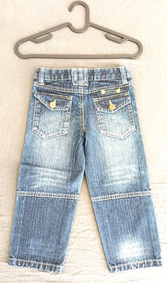 Jeans-Hose Größe 112/14 Neu Jungen Kinder Skinny Mode Streifen Kleidung