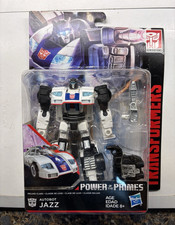 Hasbro Transformers Power of the Primes Autobot Jazz Deluxe Figure w  Weapon MiB