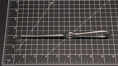 W. LORENZ Surgical Retractor Original Obwegeser 01-0095 Toe Down, Flat dental