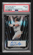 2024 Leaf Metal Auto Black Pulsar 2/2 Caleb Durbin #BA-CD2 PSA 9 MINT Auto 8d2
