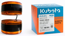 Genuine Kubota Amber Turn Signal Warning Light TC422-33610 M L Series 2 Pcs