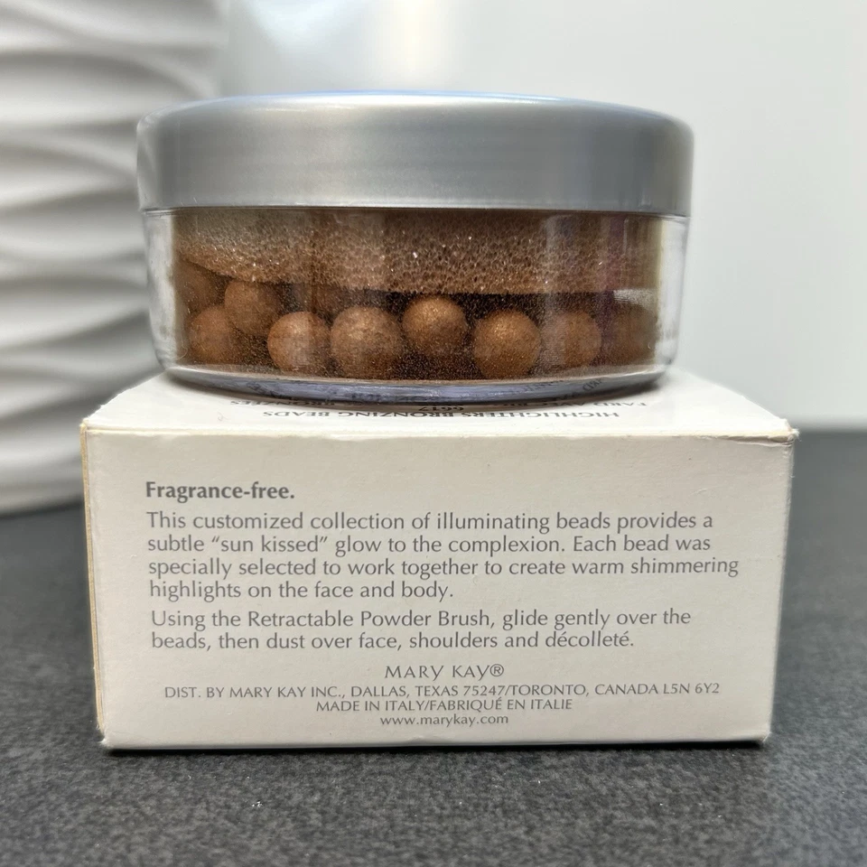 NEW Mary Kay 6617 Highlighter Bronzing Beads 0.6 oz DISCONTINUED - Image 3 of 4