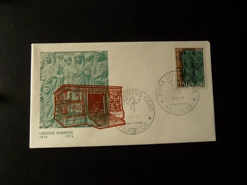 centenary Ordine Forense FDC Italy 1974