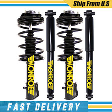 Front Struts Coil Springs Rear Shocks Monroe For 2001-2010 Chrysler Pt Cruiser Front Struts Coil Springs Rear Shocks Monroe For 2001-2010 Chrysler Pt Cruiser