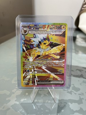 Coffret 10 Cartes Pokémon Françaises – Voltali Ex Téracristal, Série Écarlate Et Violet 8.5 Évolutions Prismatiques
