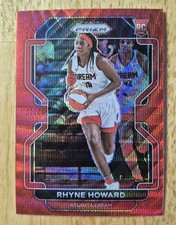 Rhyne Howard | 2022 Panini Prizm WNBA #181 Ruby Wave RC Atlanta Dream