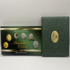 2004 Proof Coin Set - Scarce Holographic $1 RAM Date Set New Box - Elizabeth II