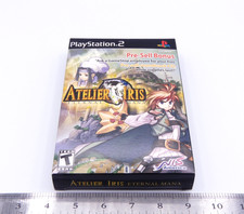 EMPTY STORE DISPLAY BOX Atelier Iris Eternal Mana PS2 Gamestop NIS No Game