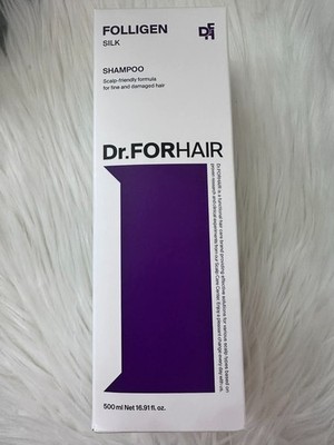 Dr Forhair Folligen Silk Shampoo 500ml Fine Damaged Hair Scalp Care