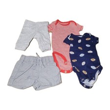 Lot Of 4 Carter's/Oke Dokie Newborn Clothing Pieces