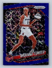 2025 Panini Prizm WNBA #105 Brianna Turner Blue Velocity Prizms