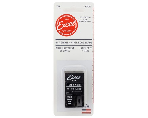 Excel #17 Chisel Blade (15) w/Dispenser [EXL23017] | eBay