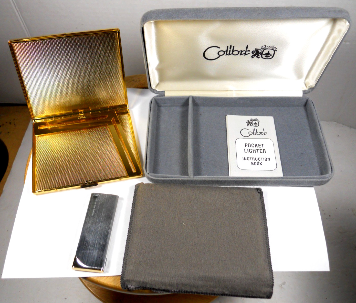 Set Metallic Retro  Tobacciana