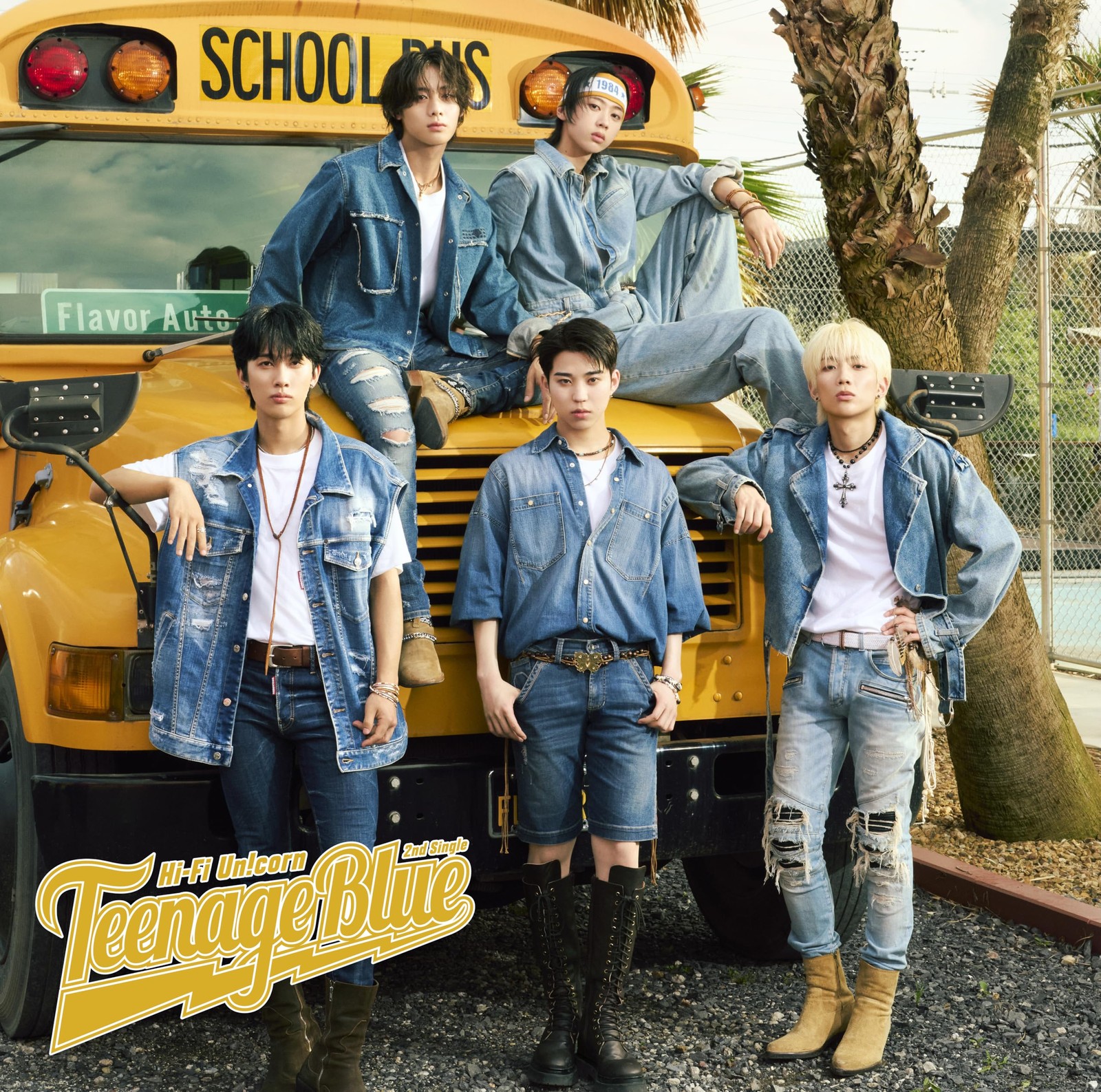 Hi-Fi Un!corn Teenage Blue (Standard edition B)  From Japan CD 4tracks