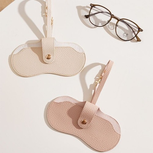 Eyewear Protector Case PU Leather Glasses Bag Sunglasses Eyeglass Bag Female