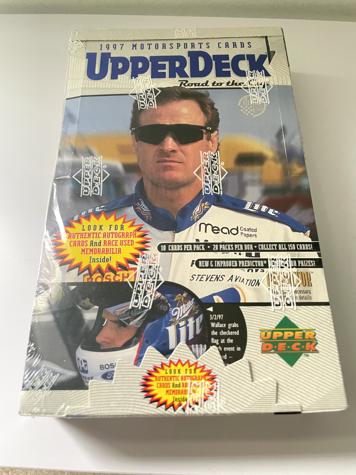 1997 Upper Deck Motorsports Road To The Cup Sealed Hobby Box