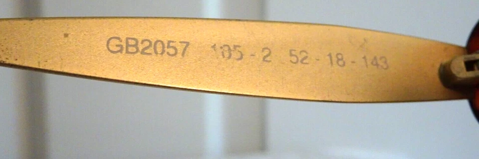 Gafas de sol Geoffrey Beene para hombre tortuga metal/plástico negro con estuche Foto 4 de 4