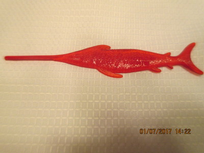 Ultra Rare Red WINDJAMMER Seattle WA Vintage Swizzle Stir Stick SWORDFISH