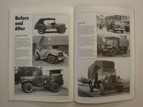 Wheels & Tracks # 28 (Dodge Heavy-Duty Trucks, Jeeps, GQ Martel & Early Tanks) - Picture 19 of 22