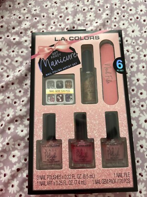 LA COLORS 6 piece Get Fancy Manicure Set