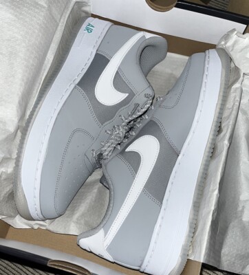 Nike Air Force 1 Low '07 Wolf Grey/Hyper Turquoise/White Nike Air Force 1 Low '07 Wolf Grey/Hyper Turquoise/White