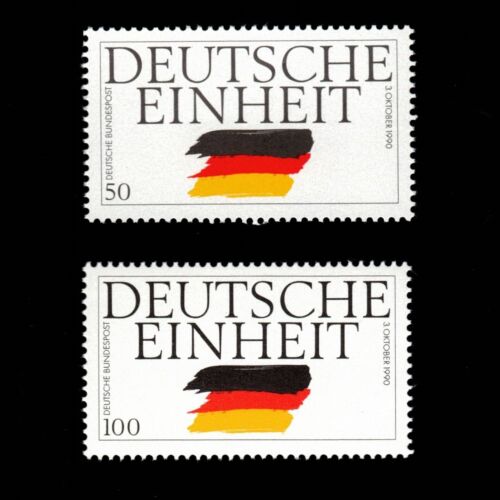 Germany, Scott 1612-1613, German Reunification, 1990, MNH - 第 1/2 張圖片