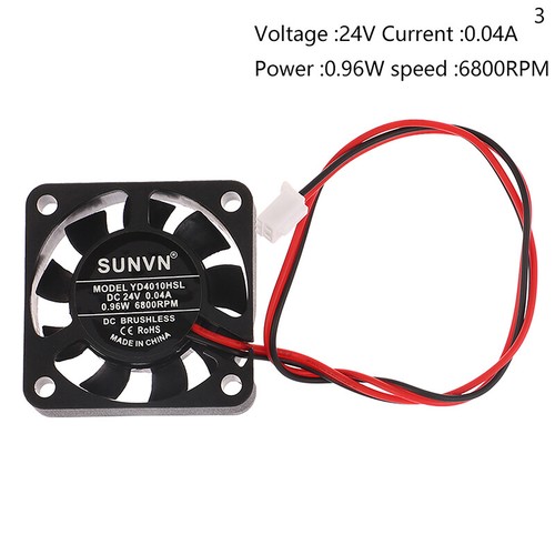 For 40mm Heat dissipation Fan DC 5V 12V 24V 4010 Oil Bearing Brushless Cooling - Afbeelding 12 van 15