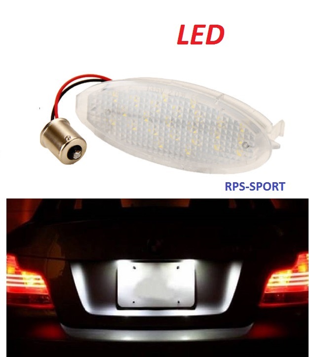 Éclairage feux de plaque LED Opel Astra G Coupé pour conduite nuit