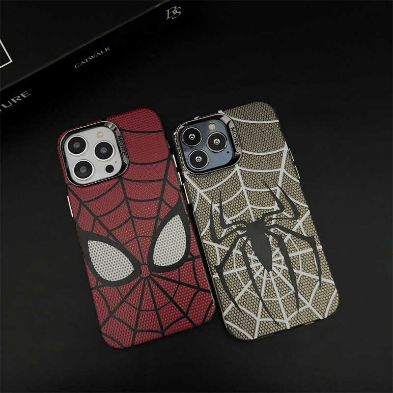 Fashion Superhero Phone Case Spider for iPhone 17 Pro Max 16 15 14