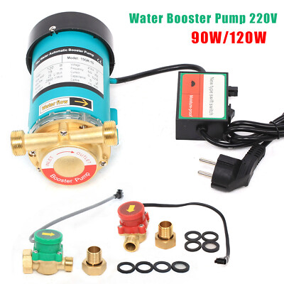 90W/120W Heißwasserpumpe Booster Pumpe Druckerhöhungspumpe Hauswasserwerk Pumpe
