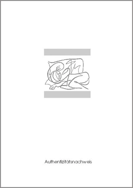 JACQUELINE DITT - Ebony w.r.Highlights ltd.sign.Original Druck Grafik Pin Up Akt - Bild 2 von 3