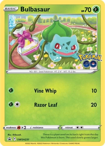 Bulbasaur SWSH231 SWSH: Sword & Shield Promo Cards