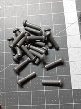 20 Steel Round Head Rivets 5/16 x 1 1/4" 1.25" Blacksmith tongs SCA  restoration