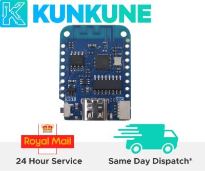 D1 Mini V4.0.0 - Lolin Wemos WIFI IoT-Board-basiert ESP8266 - 4 MB Flash-Speicher - UK