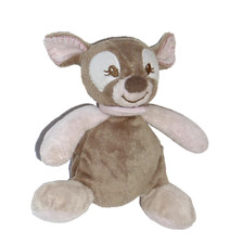 Nattou Jollymex Reh 15 cm rosa braun Baby Stofftier Kuscheltier Pl&uuml;schtier