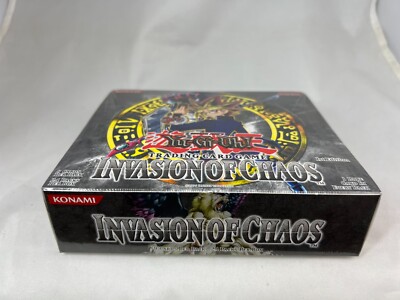 遊戯王 INVASION OF CHAOS 旧アジア版 1st 未開封 1パック Yugioh Invasion of Chaos 1st Edition Booster Box Factory