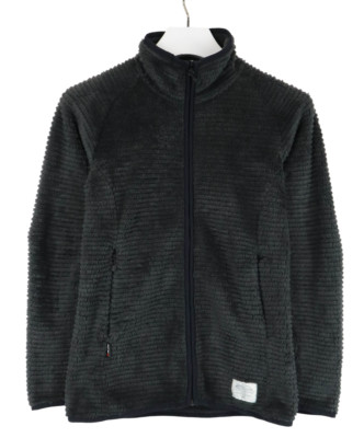 Haglofs Sensum Jacket Polartec Jacke Damen M Schwarz Reißverschluss Logo Stretch